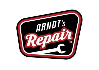 Jane ink designed a logo for Arndt's Repair